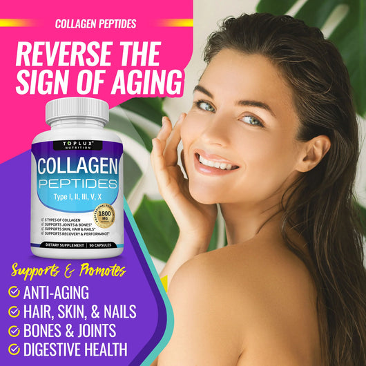 Collagen Peptides - 5 types - 1800MG